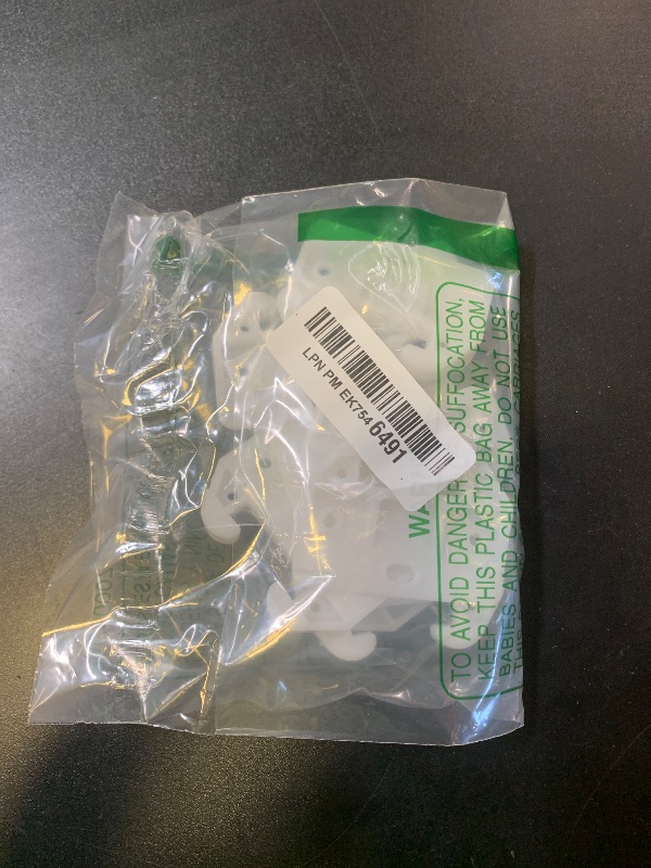 Photo 1 of 10 Pieces Plastic Drawer Guides Drawer Track Guides Replacement Parts Drawer Rail for Dressers Hutches and Drawer Systems