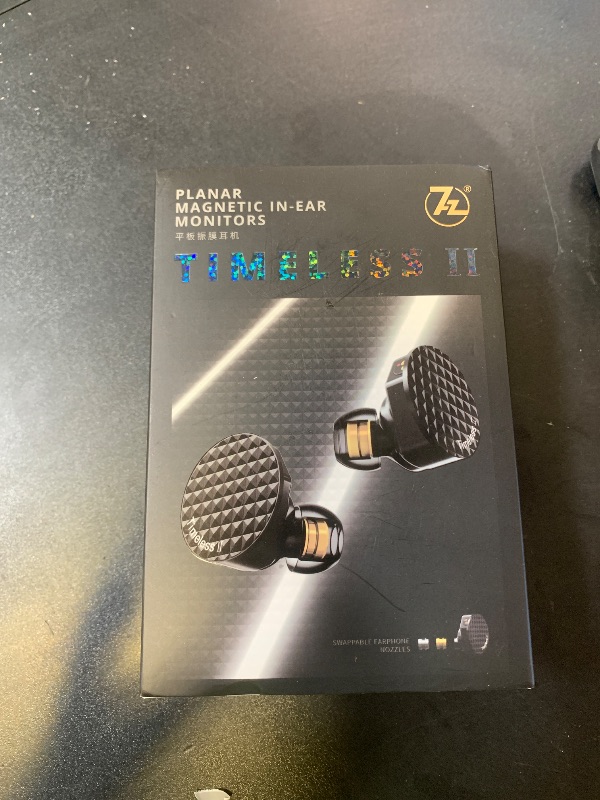 Photo 1 of Linsoul 7Hz Timeless II in Ear Monitor, Upgraded 14.5mm Planar Magnetic Driver IEM, Wired Earbuds, with Tunable Nozzle and 7N OCC IEM Cable for Musician Audiophile (Timeless II)