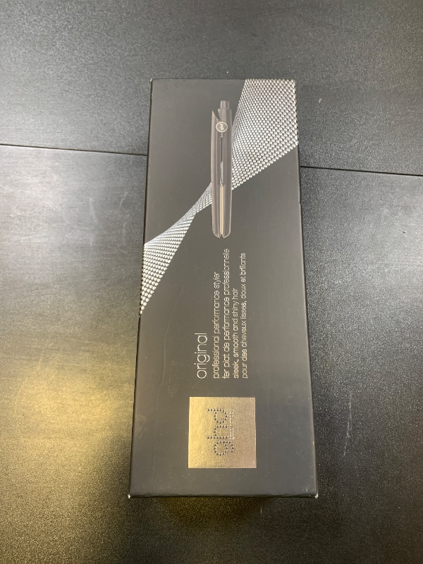 Photo 1 of ghd Original Styler - 1” Flat Iron Hair Straightener with Ceramic Heat Technology, 365ºF Safe Styling Temperature, Smooth Gloss Plates, Fast Heat-Up and Auto Sleep Mode - Black