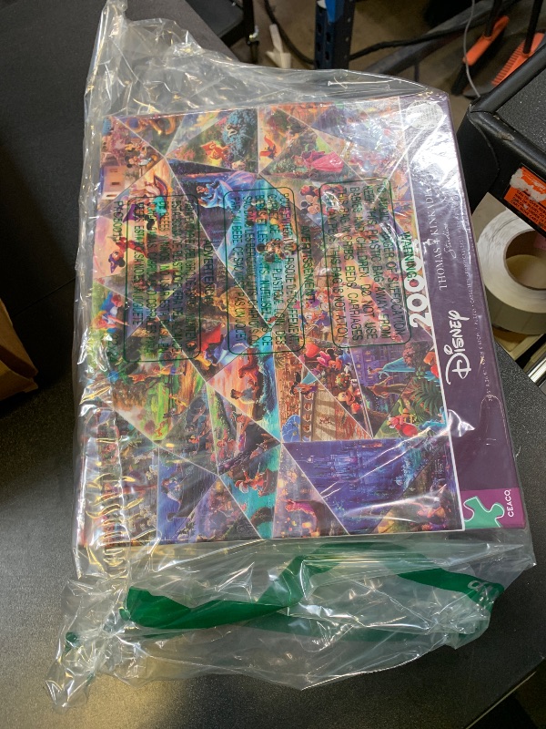 Photo 1 of Ceaco - Thomas Kinkade - Disney Collage - 2000 Piece Jigsaw Puzzle