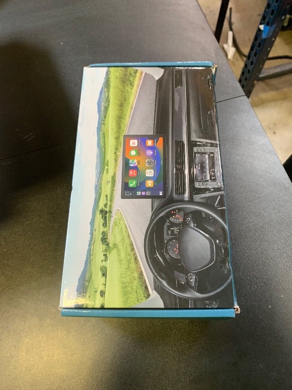Photo 1 of Wireless Carplay with 4K Dash Cam, 9" Portable Carplay Screen for Car, Apple Carplay & Android Auto Car Satellite Radio with 1080P Backup Camera, GPS Navigation/Mirror Link/Voice Control/Bluetooth
