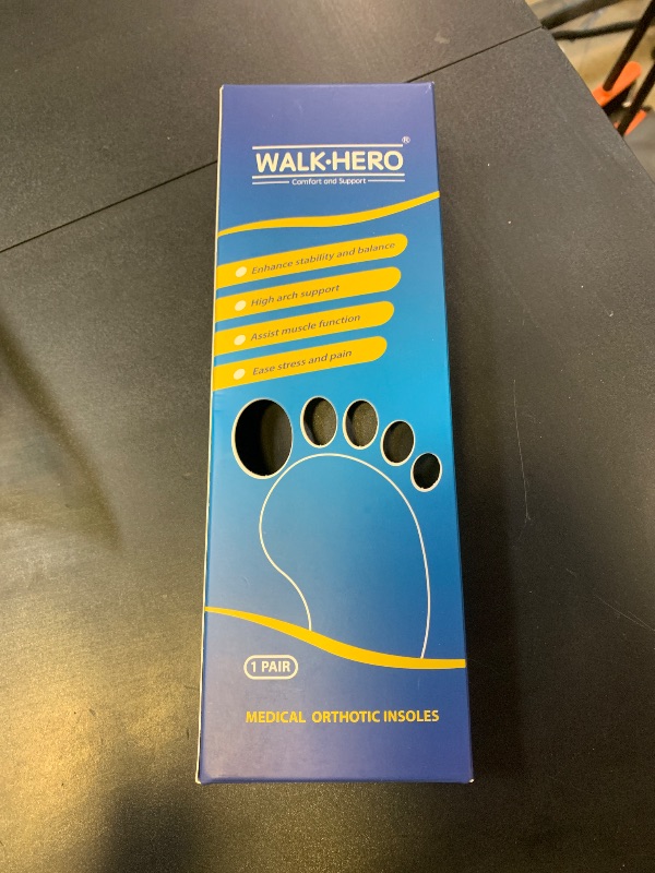 Photo 1 of Inserts Relieve Plantar Fasciitis - Flat Feet Insoles Arch Supports, Orthotic Insoles for Foot Pain Arch Pain Reduce Muscle Fatigue Absorb Shock (Mens 6-6 1/2 | Womens 8-8 1/2)