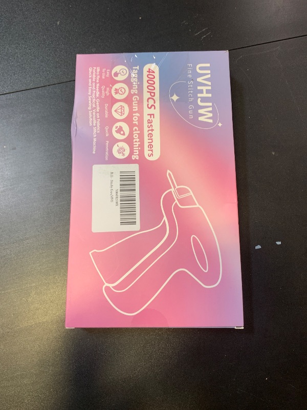 Photo 1 of Stitch  For Clothing, Stitchy Gun Quick Clothes Fixer, Dress Tagging Gun-Includes 2,000 Black Fasteners & 2,000 White Fasteners & 6 Needles