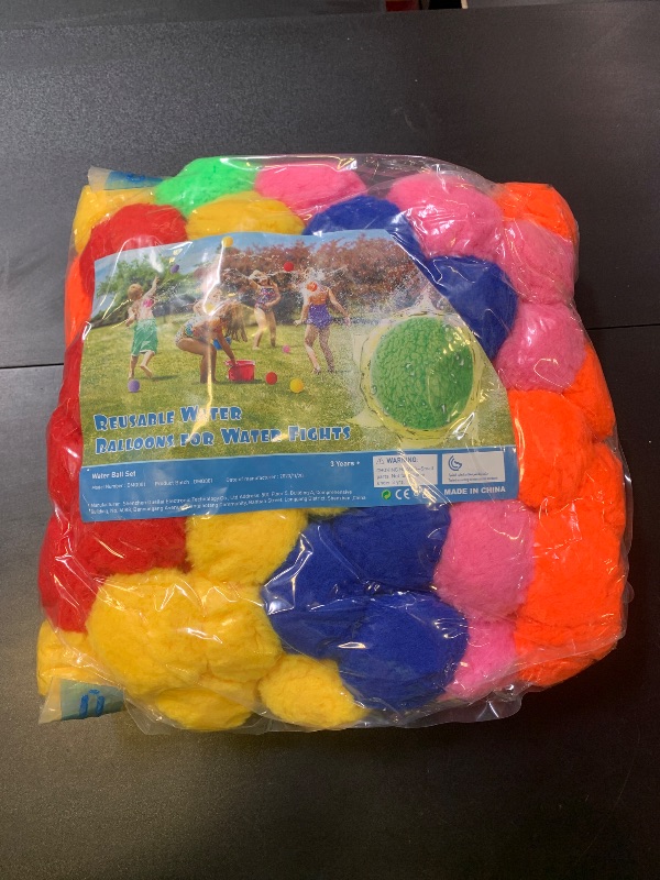 Photo 1 of Reusable Water Balloons - 90 PCS Refillable Water Balls for Kids Outdoor Toys Games, Summer Pool Toys Water Play Splash Balls for Backyard Lawn Beach Fun Games for Boys Girls - Upgraded