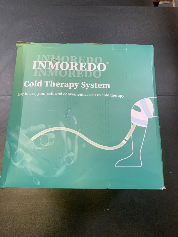 Photo 1 of Inmoredo Cold Therapy System Ice Machine System for ACL Knee Surgery Recovery - Quiet Pump, Flexible Kit, Portable, Knee Ice Machine, Ideal for Sports Injuries, Pains, Strain & Stiffness, Sprain