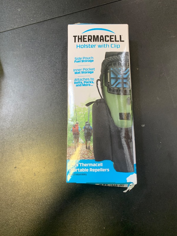 Photo 1 of Thermacell Mosquito Holster with Detachable Belt Clip for Portable Repellers; Compatible with MR300 & MR450; 15 Foot Zone of Protection; Effective Mosquito Repellent; Bug Spray Alternative
