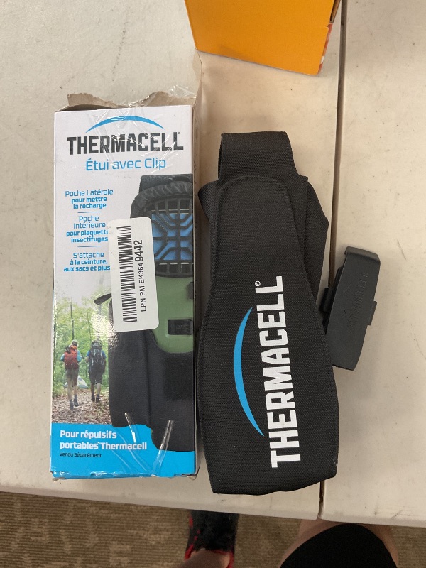 Photo 1 of Thermacell Mosquito Holster with Detachable Belt Clip for Portable Repellers; Compatible with MR300 & MR450; 15 Foot Zone of Protection; Effective Mosquito Repellent; Bug Spray Alternative