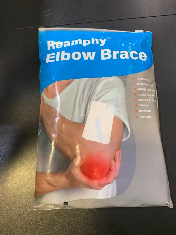 Photo 1 of Reamphy Elbow Brace,Comfortable Night Elbow Sleep Support,Elbow Splint, Adjustable Stabilizer Splints, Cubital Tunnel Syndrome,Tendonitis,Ulnar Nerve,Tennis,Fits for Men and Women(Fits Most)