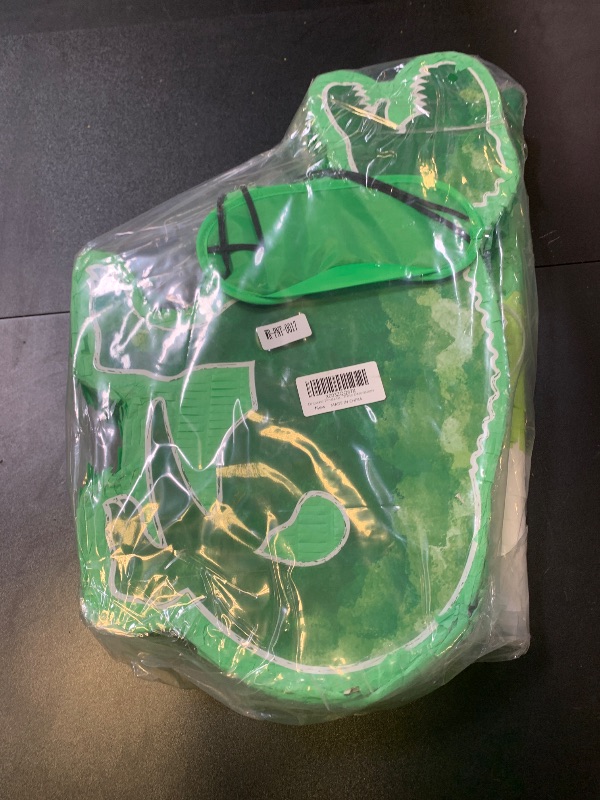 Photo 1 of WERNNSAI Dinosaur Piñata - Watercolor Green Dinosaur Piñata Birthday Piñata with Stick and Blindfold for Kids Birthday Party Game Classroom Activities Dinosaur Themed Party Decor(16.9’’ x 12.9’’)