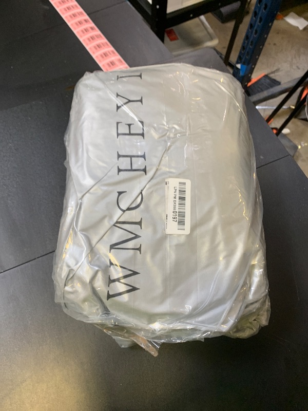 Photo 1 of WMCHEYI Car Cover Waterproof All Weather,6 Layers Car Covers for Automobiles, Full Exterior Cover with Zipper, Outdoor Car Cover Sun UV Rain Snow Wind Protection, Fit for 185"(185*70*59 inch)Sedan