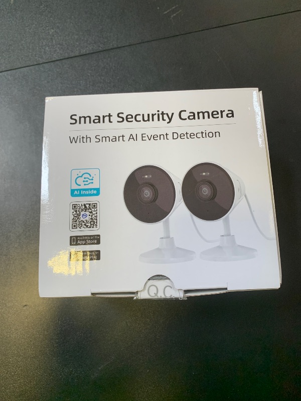 Photo 1 of [5G & 2.4G] Indoor/Outdoor Security Camera for Home, Baby/Elder/Dog/Pet Camera with Phone App, Wi-Fi Camera w/Spotlight, Color Night Vision, 2-Way Audio, 24/7, SD/Cloud Storage, Work w/Alexa, 2Pack