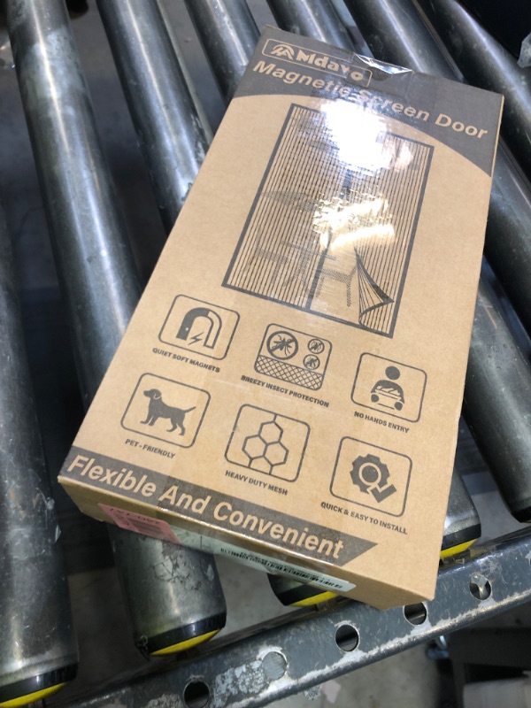Photo 1 of Magnetic Screen Door, Keep Bugs Out, Pet & Kid Friendly?Works with Front Doors, Sliding Doors,Fit Door Size 30 x 80 Inches