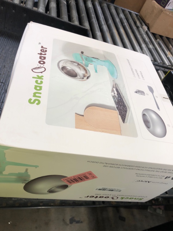 Photo 1 of Aieve Snack Coater Compatible with KitchenAid Bowl-Lift Stand Mixer for Making Chocolate Covered Almonds, Pistachio, Peanut, Freeze Dried Strawberry, Raisin, Macadamia Nuts and Blueberry