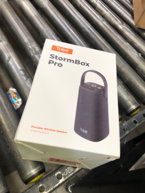 Photo 1 of Tribit StormBox Pro Portable Bluetooth Speaker with High Fidelity 360 Sound, Bluetooth 5.3, 3 Drivers with 2 Passive Radiators, Built-in XBass, 24H Playtime, IP67 Waterproof for Outdoors