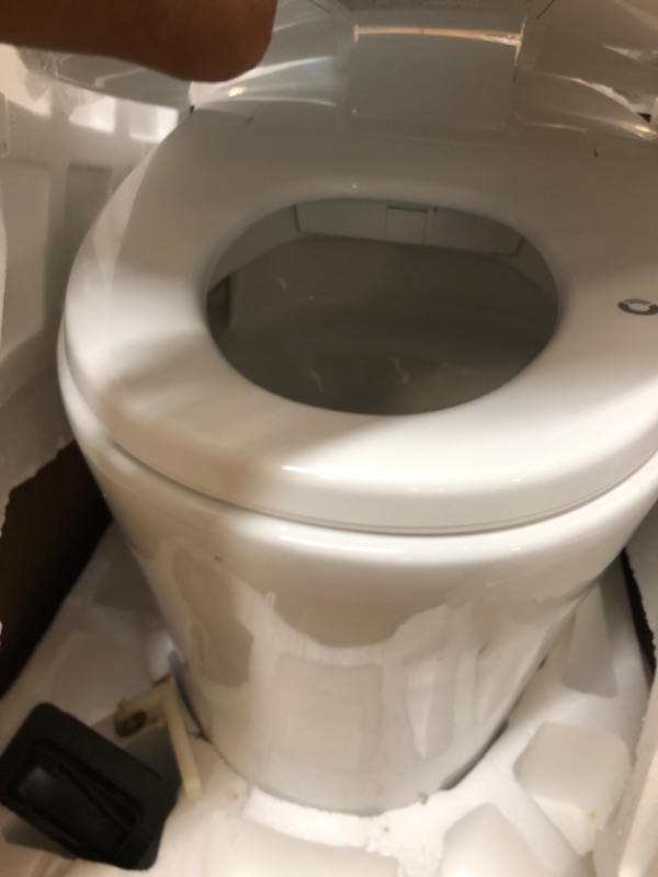 Photo 1 of Tankless Elongated Toilet, Touchless Vortex Dual-Flush 1.1/1.6 gpf