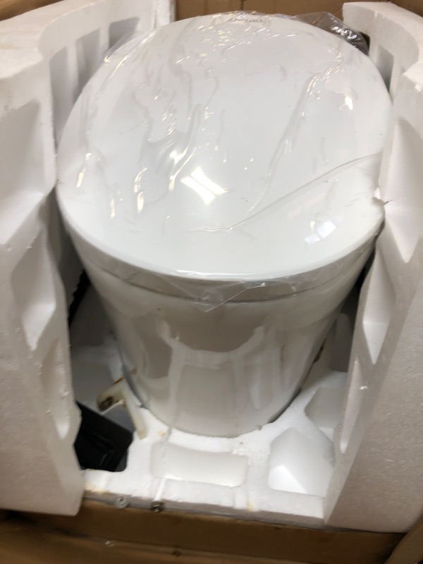 Photo 1 of Tankless Elongated Toilet, Touchless Vortex Dual-Flush 1.1/1.6 gpf