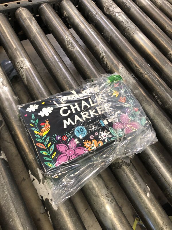 Photo 1 of Window Chalk Markers for Glass Washable, 10 Colors Jumbo Liquid Chalk Marker with 10mm 3 in 1 Nib Thick Wide Tips, Big Chalkboard Markers, Car Paint Pen for Auto, Bistro, Mirror, Poster, Blackboards