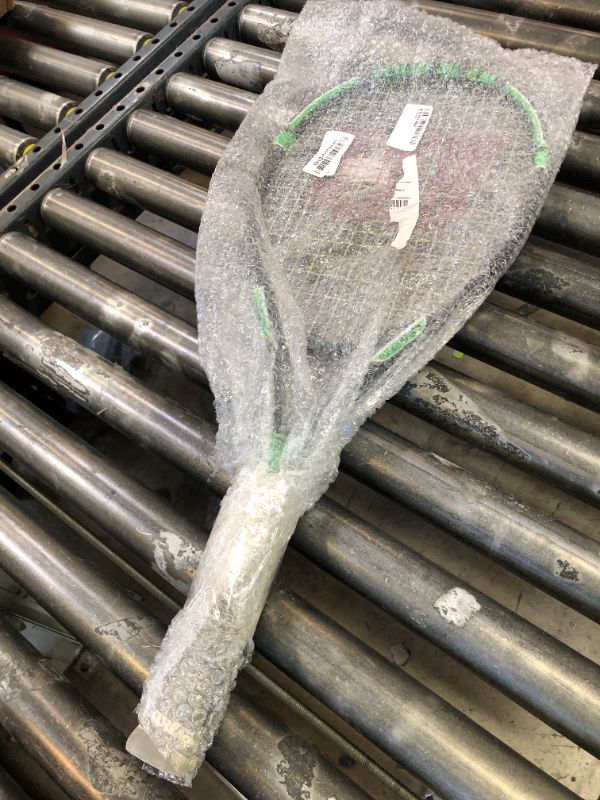 Photo 1 of Wilson Tour Slam Strung Tennis Racquet, 4 1/4-Inch, Black/Green