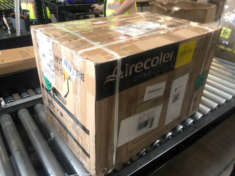 Photo 1 of Airecoler 125 Pints Commercial Dehumidifier for Crawl Spaces & Basements with Drain Hose, Industrial Grade Water Damage Restoration for up to 6,000 sq ft, Auto Defrost, Memory Starting