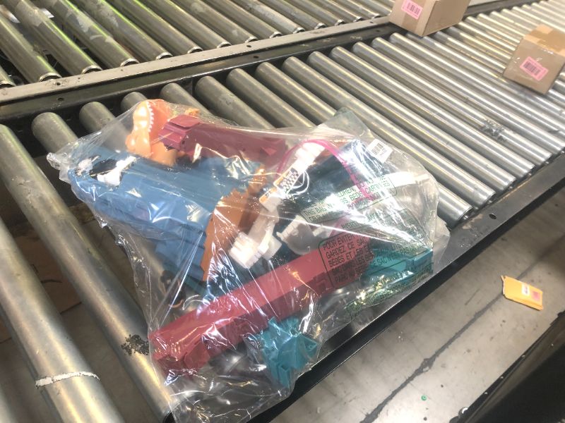 Photo 1 of Toy Car Ramp Track Dinosaur Climbing Hills Railcar Colorful Vehicles Construction Play Set with 12 Mini Racer Cars and Track for Preschool Gifts Kids Ages 3 Years and Older (Dinosaur Hill)