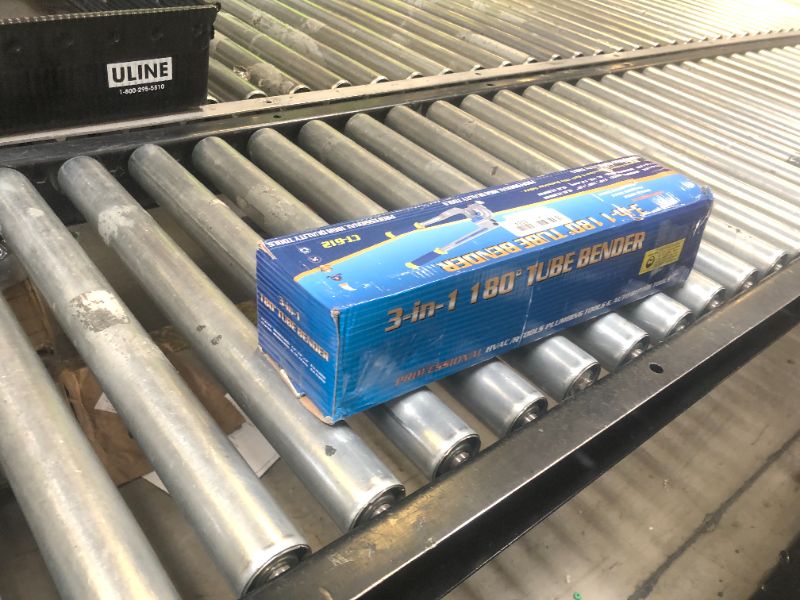 Photo 1 of SUGOOE 3-in-1 Tubing Bender, 180° Tube Bender for 1/4", 3/8", 1/2" (6/10/12 mm) O.D. Suitable for Bending Copper, Brass and Aluminum pipes, Ideal for HVAC (1/4", 3/8", 1/2")