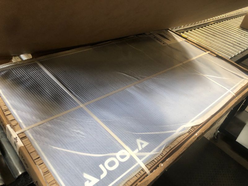 Photo 1 of JOOLA Tetra - 4 Piece Ping Pong Table Top for Pool Table - Includes Ping Pong Net Set - Full Size Table Tennis Conversion Top for Billiard Tables - Easy Assembly & Compact Storage - Incl. Foam Backing