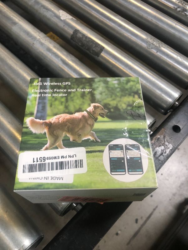 Photo 1 of Upgraded GPS Dog Fence & Tracking Collar System - No Subscription Required, Customizable Boundaries via App, Waterproof Rechargeable Collar with Remote Training, 1-Minute Setup, Long Battery Life