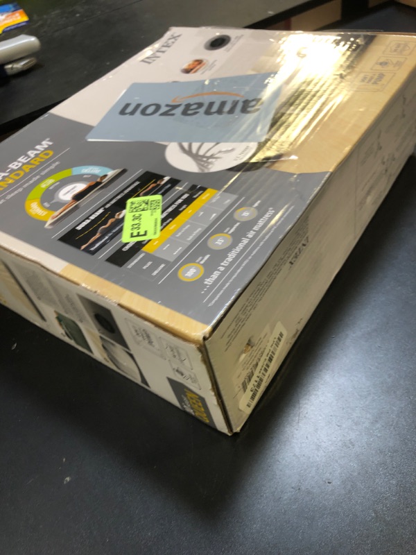 Photo 1 of Intex 64103E Dura-Beam Standard Single-High Air Mattress: Fiber-Tech - Queen Size - 10in Bed Height - 600lb Weight Capacity - Pump Sold Separately