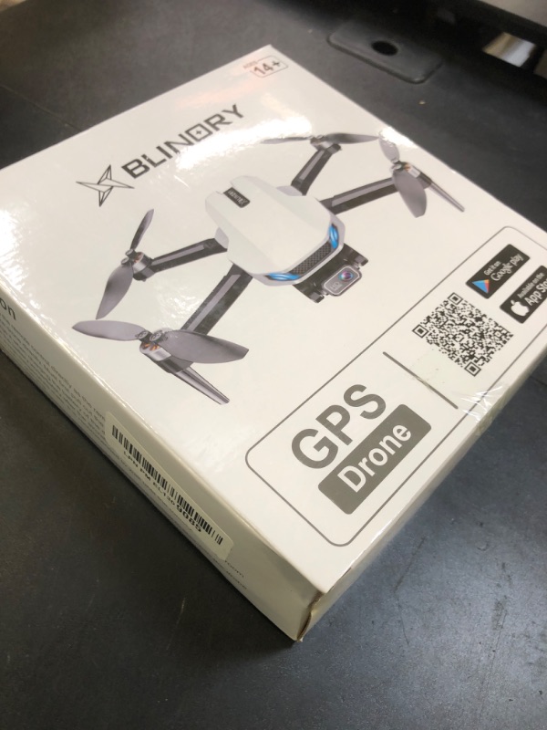 Photo 1 of Drone with Camera for Adults, 2K HD GPS Drones with Auto Return, Follow Me, Circle Fly, Waypoint Fly, Optical Flow, Brushless Motor, Foldable 5G Transmission FPV Quadcopter