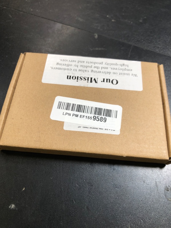 Photo 1 of #14 x 3/4" (50 Pack) Hex Washer Head Self Drilling Screws (3/4" to 5" Available), 410 Stainless Steel Self Tapping Sheet Metal Screws, No Pre-drilled Needs