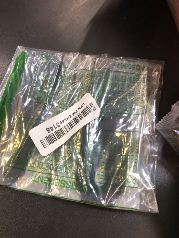 Photo 1 of EVCUHASL Door Lock Hasp Latch, Thicked Design Latch Lock, Stainless Steel Security Packlock Clasp Hasp Lock Latch for Doors, Black Finish with Screws, 2 Pack(5 Inch)