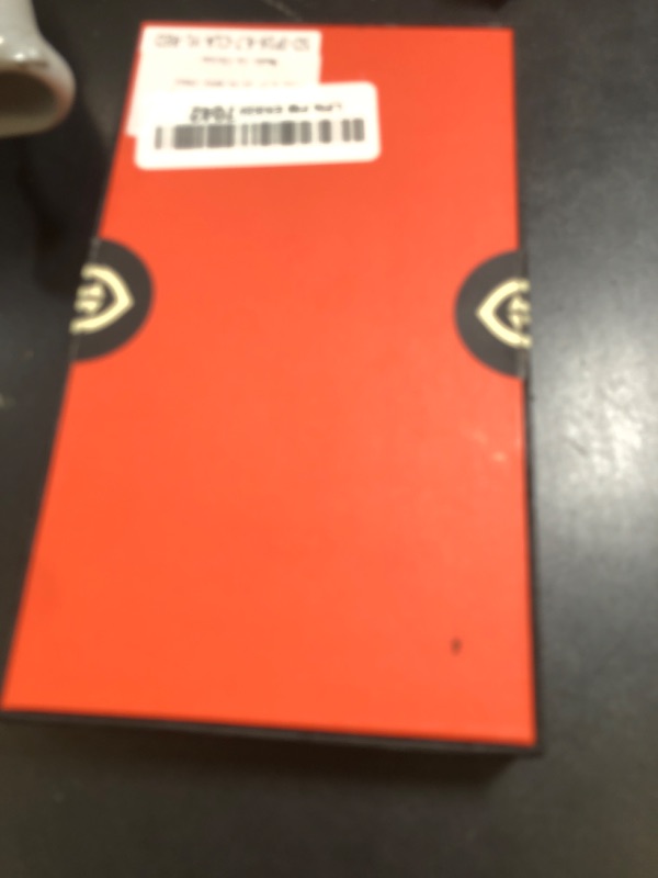 Photo 1 of SHIELDON Wallet Case for iPhone 16 Plus 5G 2024, Genuine Leather Folio Magnetic Closure RFID Blocking Card Slots Kickstand Soft Protective Phone Cover Compatible with iPhone 16 Plus 6.7" - Retro Red