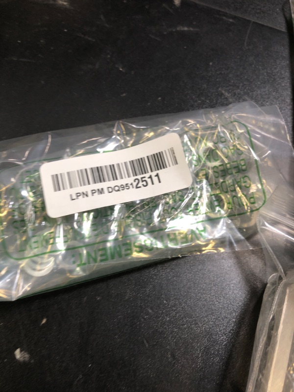 Photo 1 of M10 304 Stainless Steel Flat Washer and Split Spring Lock Washer Assortment Set, 50Sets /Pack (M10)