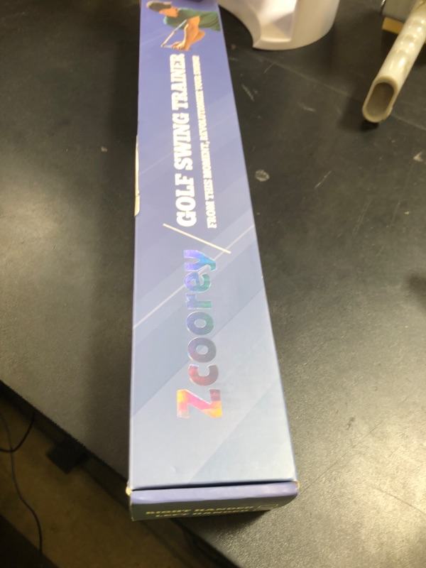 Photo 1 of Zcoorey Golf Swing Trainer aid - Golf Training aid to Improve Hinge, Forearm Rotation, Shoulder turna and Grip.Portable Collapsible Swing Trainer Equipped with Golf Grip Trainer