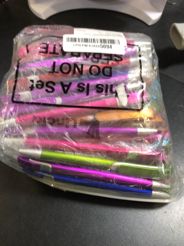 Photo 1 of Lincia 100 Pcs Bible Verse Ballpoint Pens Bulk Quotes Inspiration Gifts Retractable Medium Point Pens with Black Ink Thank You Gifts for Graduation, Nurses Day, Mother's Day
