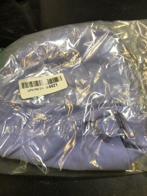 Photo 1 of Sunzel 8" / 5" / 3" Biker Shorts for Women with Pockets, High Waisted Yoga Workout Shorts Periwinkle Small