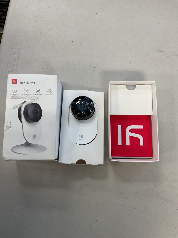 Photo 1 of YI 2K 3MP Home Security Camera, Indoor Camera with Person, Vehicle, Animal Detection, Phone App for Baby, Pet, Dog, Monitoring, Compatible with Alexa
