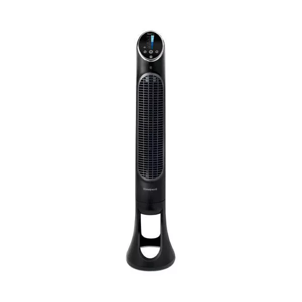 Photo 1 of Honeywell QuietSet 8-Speed Oscillating Tower Fan Black