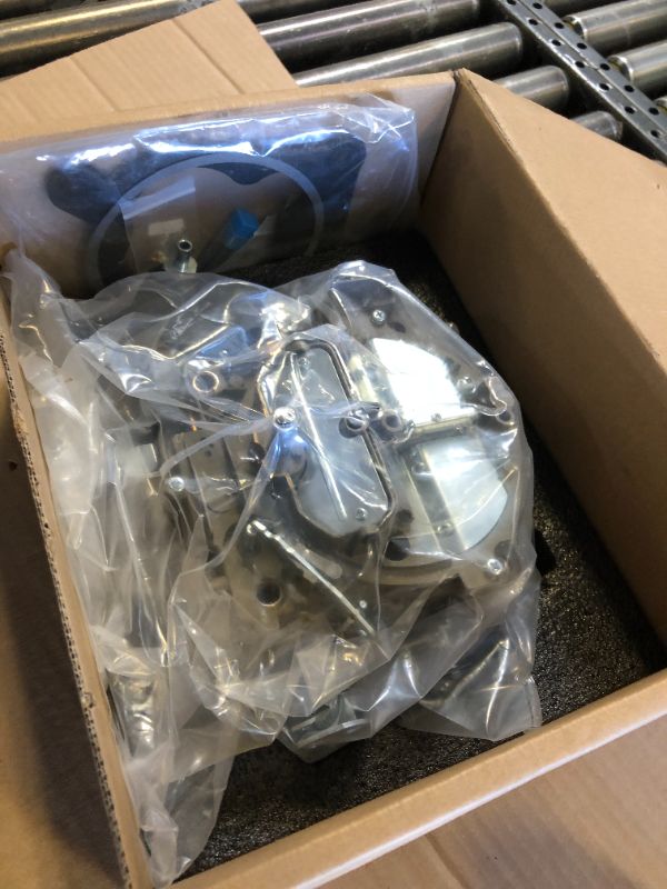 Photo 1 of 1901R Carburetor For Rochester Quadrajet 750 CFM 4 Barrel Carburetor Fits For Chevy 350 454 327 427 V8 Engines GMC Trucks 1966-1973 4MV Corvettes 1975-1979 Manual Choke 1901-GG