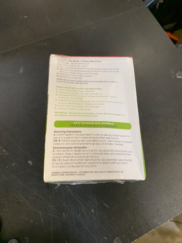Photo 1 of Playtex Baby Nurser Pre-Sterilized Disposable Bottle Liners, Closer to Breastfeeding, 4 oz, 100 Count