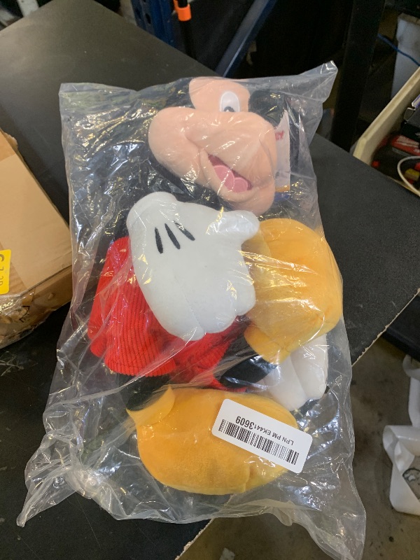 Photo 1 of Disney Junior Mickey Mouse Large 19-inch Plush Stuffed Animal, Mickey Mouse, Pretend Play, Kids Toys for Ages 2 Up by Just Play