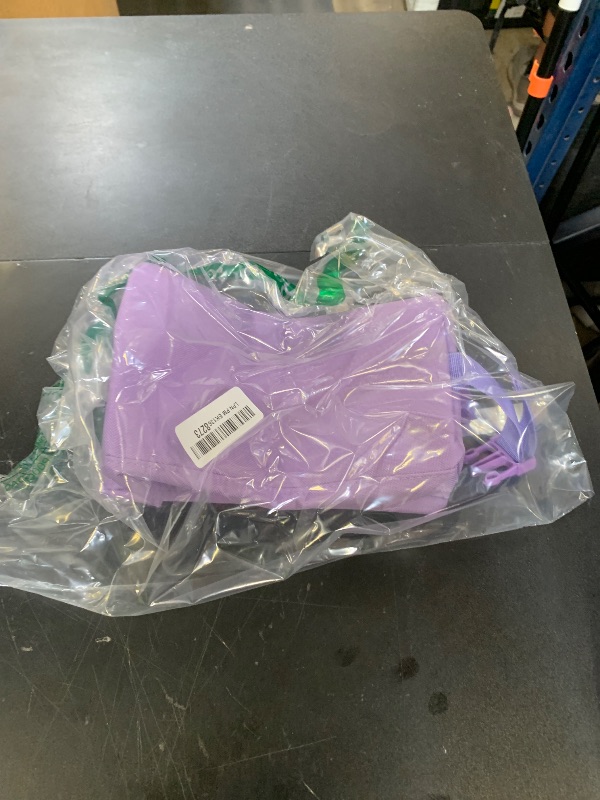 Photo 1 of GYEUKHAM Snack Bags Mini Cooler lunch Bag Freezer Insulated Lunch Box Pouch with Buckle for Adults Work Travel,Purple