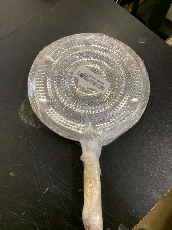 Photo 1 of Heat Diffuser for Gas Stove - Flame Spreader with Wooden Handle - Gas Stove Diffuser Plate, Stainless Steel - Kitchen Reducer for Simmer