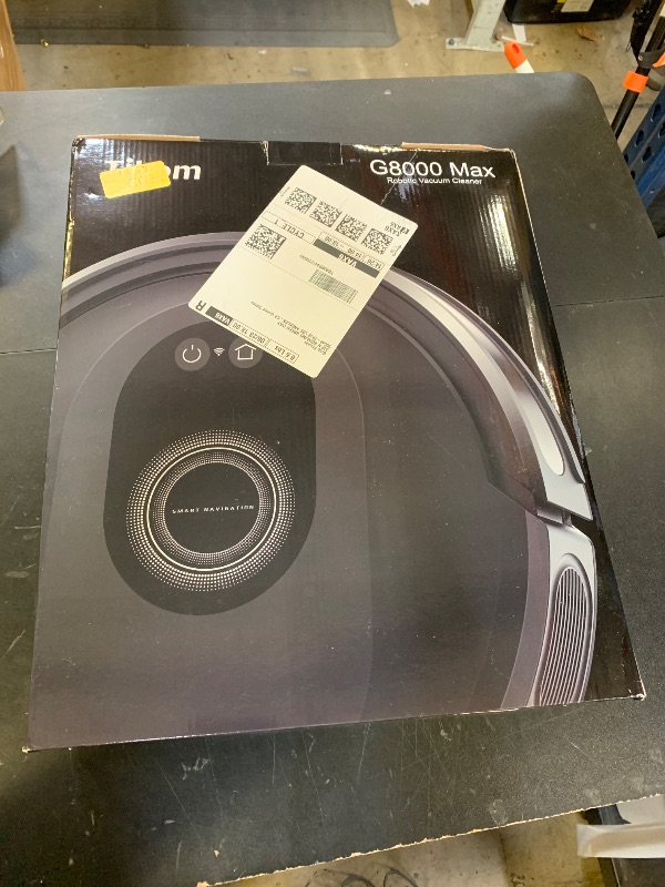 Photo 1 of Tikom Robot Vacuum and Mop Combo, 5000Pa Robotic Vacuum Cleaner, 150 Min Max, App & Remote Control, Ideal for Hard Floor, Carpet, Pet Hair, Self-Charge(G8000 Max)