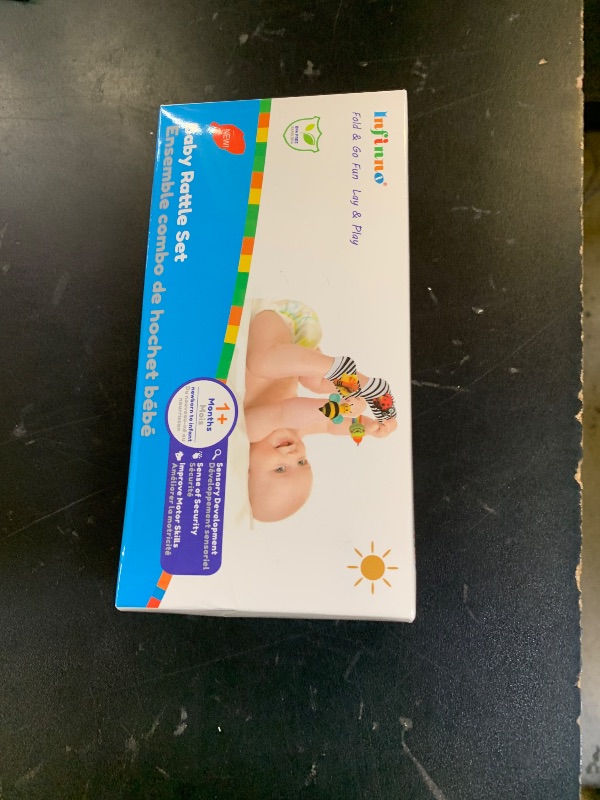 Photo 1 of Infinno Baby Wrist Rattle Socks and Foot Finder Set, Perfect Baby Toys for 0-12 Months Newborn Boys and Girls As Shower Gifts, Garden Bug Series
