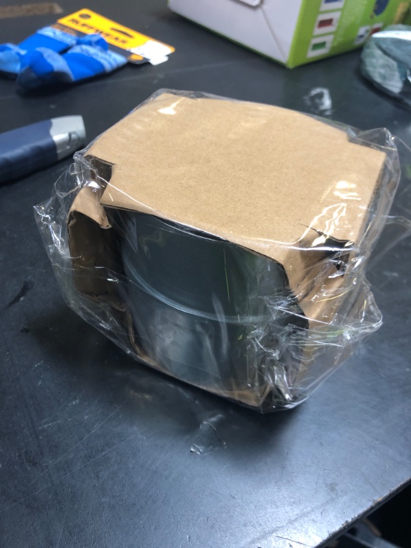 Photo 1 of 4 Inch Draft Blocker Backdraft Damper Duct Draft Stopper One-Way Airflow Ducting Insert Backflow Preventer Inline Fan Vent Deflector