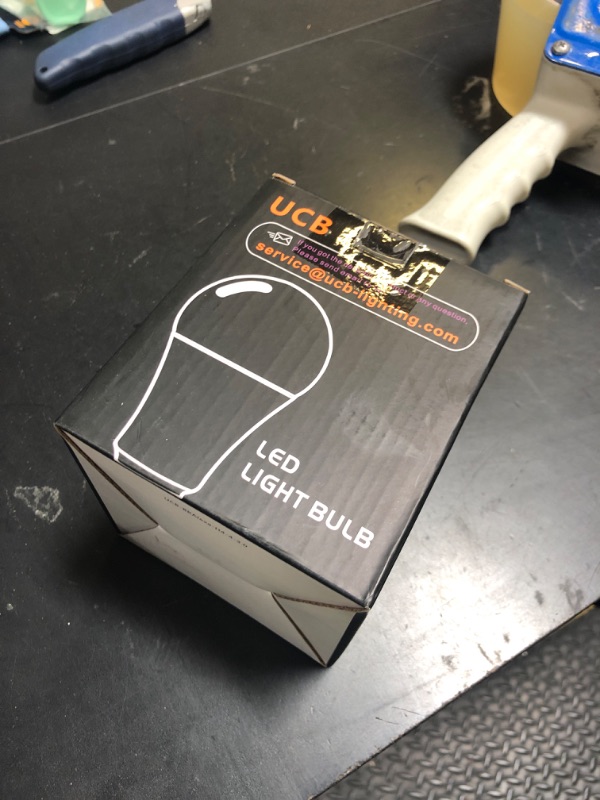 Photo 1 of UCB Alexa Light Bulb 130W Equivalent, Smart Light Bulbs Warm White to Daylight Tunable, A19 E26 Bluetooth LED Bulbs Work with Alexa Only for Bedroom Kitchen Living Office No WiFi Required 4 Pack