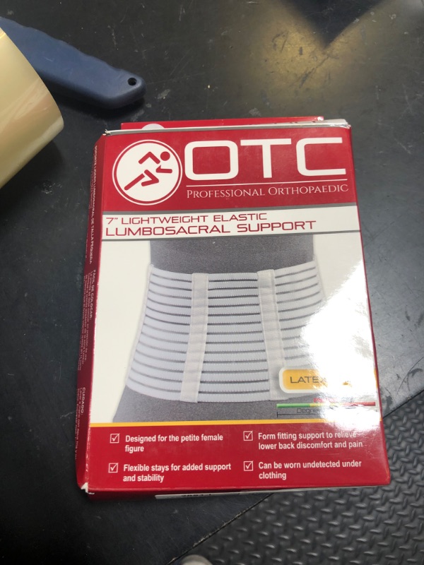 Photo 1 of OTC 7" Lightweight Elastic Lumbosacral Support, Large