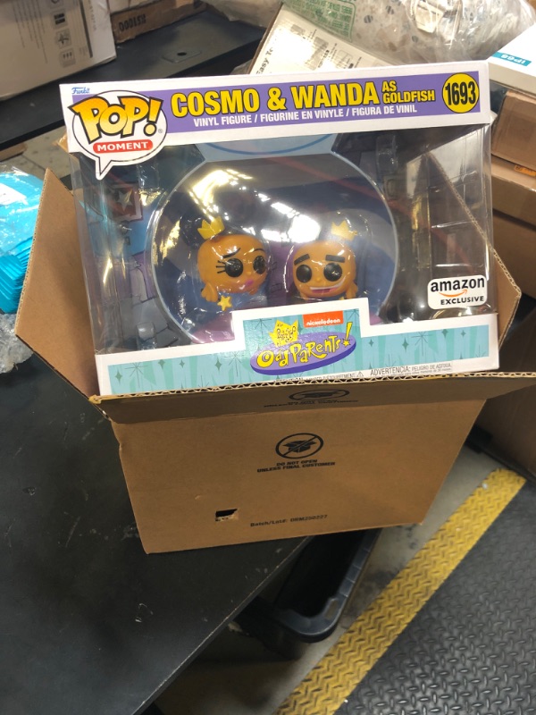 Photo 1 of Funko Pop Moment: Fairly Odd Parents - Cosmo and Wanda as Goldfish - Amazon Exclusive - Collectable Vinyl Figure - Gift Idea - Official Merchandise - Toys for Kids & Adults