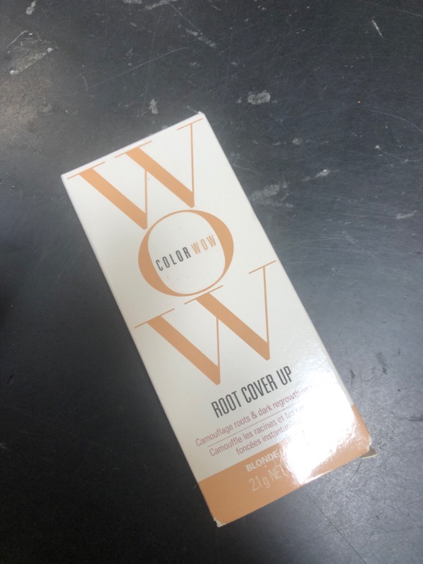 Photo 1 of COLOR WOW Root Cover Up, Blonde – Instant Grey Coverage and Highlight Touch-Up, Water and Sweat Resistant, No mess Award-Winning Formula